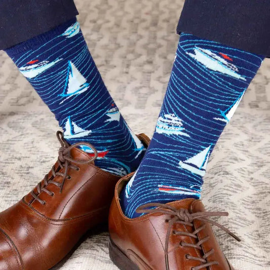 Men's Boating Socks The Happy Southerner 