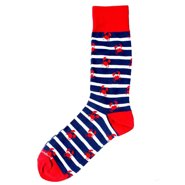 Men's Crab Socks The Happy Southerner 