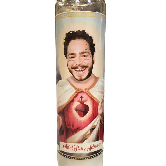 Post Malone Devotional Prayer Saint Candle The Happy Southerner 