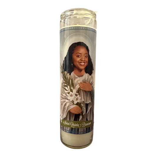 Quinta Brunson Devotional Prayer Saint Candle The Happy Southerner 