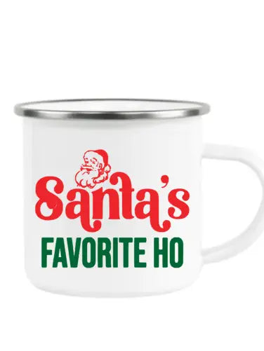 Santa's Favorite Hoe Funny Gift Coffee Mug Cup Funny The Happy Southerner 