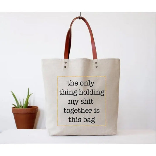 Shit Together Tote Bag The Happy Southerner 