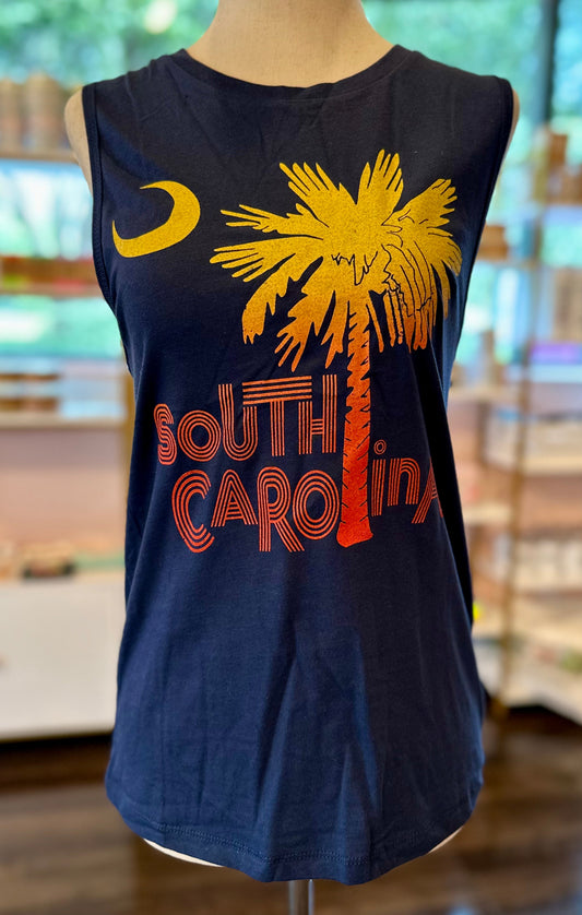 South Carolina Ladies Muscle Tank The Happy Southerner 
