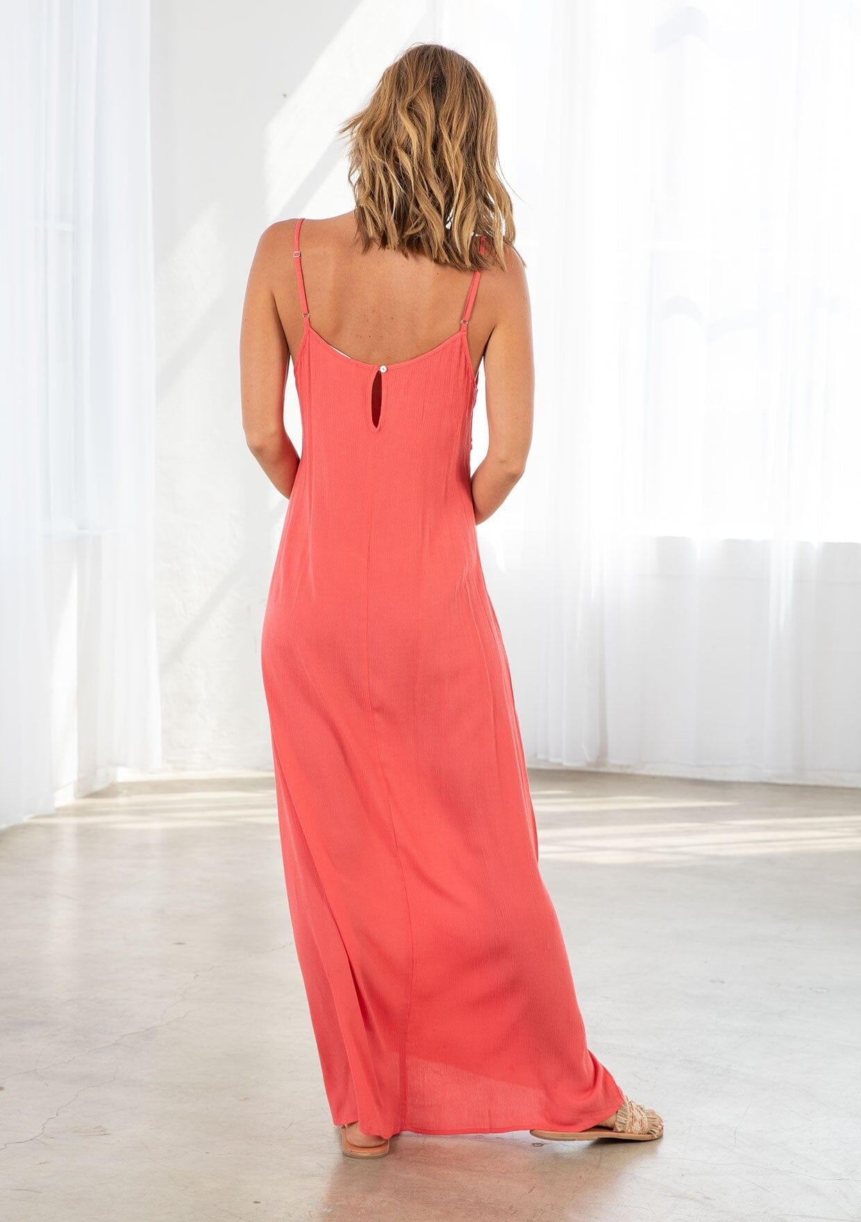 Sullivan Maxi Dress - Watermelon The Happy Southerner 