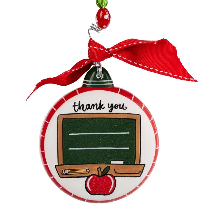 Teacher Blackboard Puff Ornament The Happy Southerner 