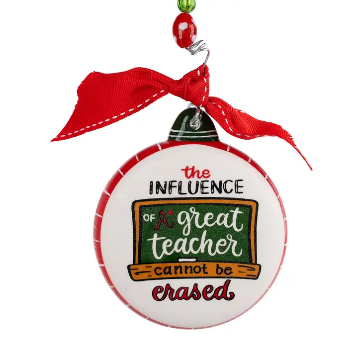 Teacher Blackboard Puff Ornament The Happy Southerner 