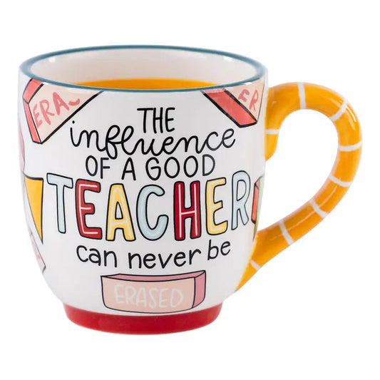 Teacher Eraser Mug The Happy Southerner 